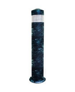 Dabmar D470-LED112-VG 120V Cast Aluminum Bollard VERDE GREEN